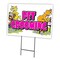 Signmission Pet Grooming Yard Sign & Stake outdoor plastic coroplast window, C-1824 Pet Grooming C-1824 Pet Grooming - alternate 1